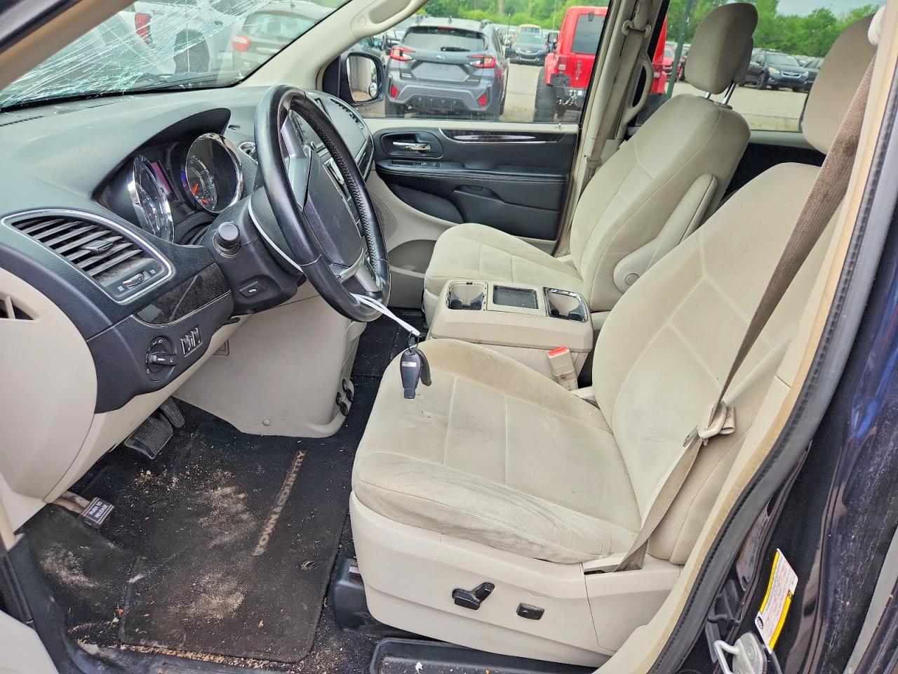2011 Chrysler Town & Country Touring Синий vin: 2A4RR5DG9BR677245