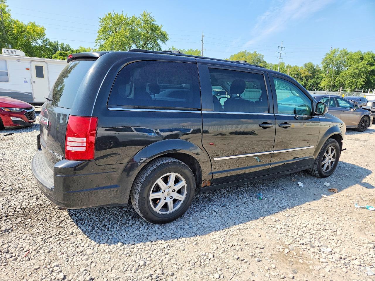 2010 Chrysler Town & Country Touring Black vin: 2A4RR5DX5AR201072