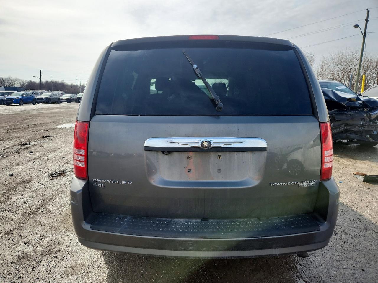 2010 Chrysler Town & Country Touring Gray vin: 2A4RR5DX7AR240438