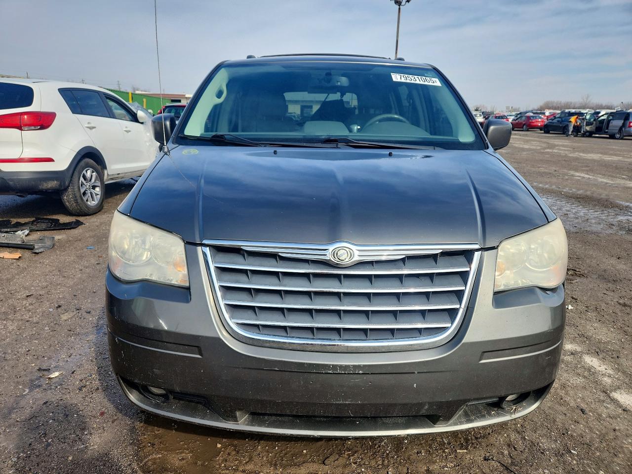 2010 Chrysler Town & Country Touring Gray vin: 2A4RR5DX7AR240438