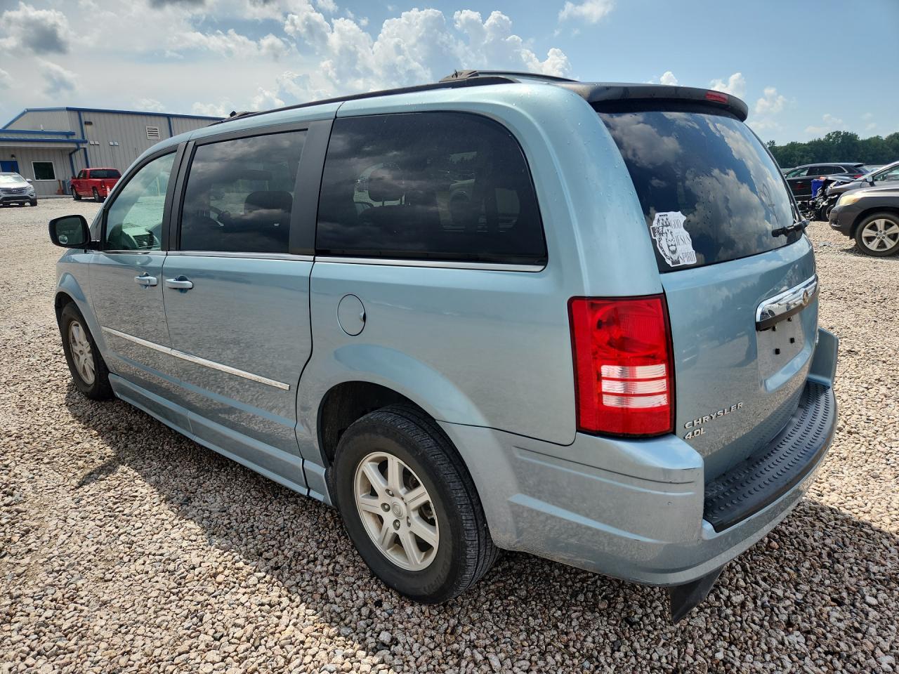 2010 Chrysler Town & Country Touring Blue vin: 2A4RR5DX7AR501146