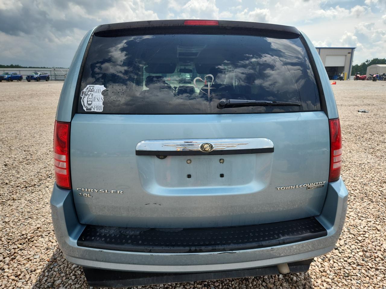 2010 Chrysler Town & Country Touring Blue vin: 2A4RR5DX7AR501146