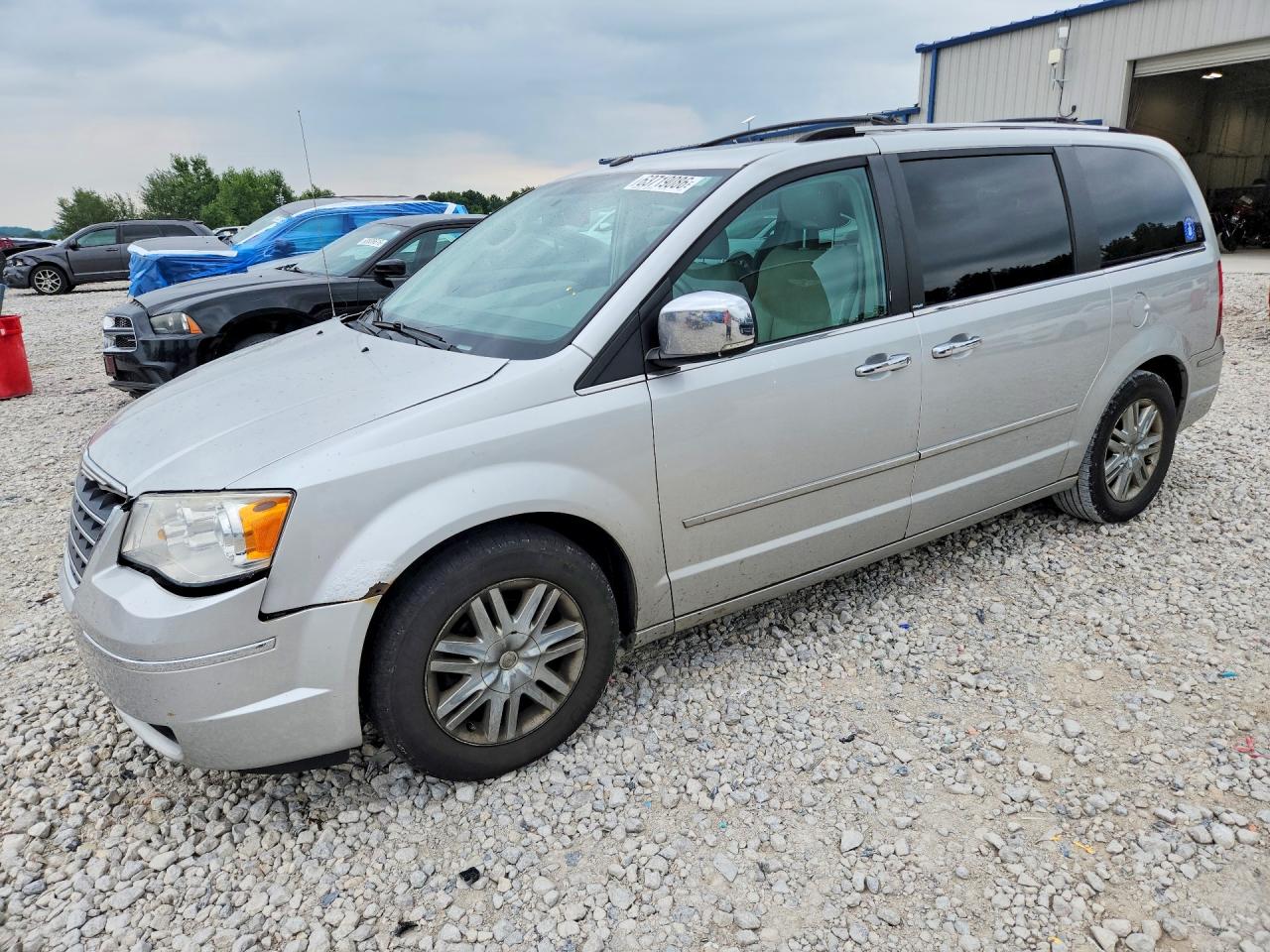 2010 Chrysler Town & Country Limited Серебряный vin: 2A4RR6DX4AR184741