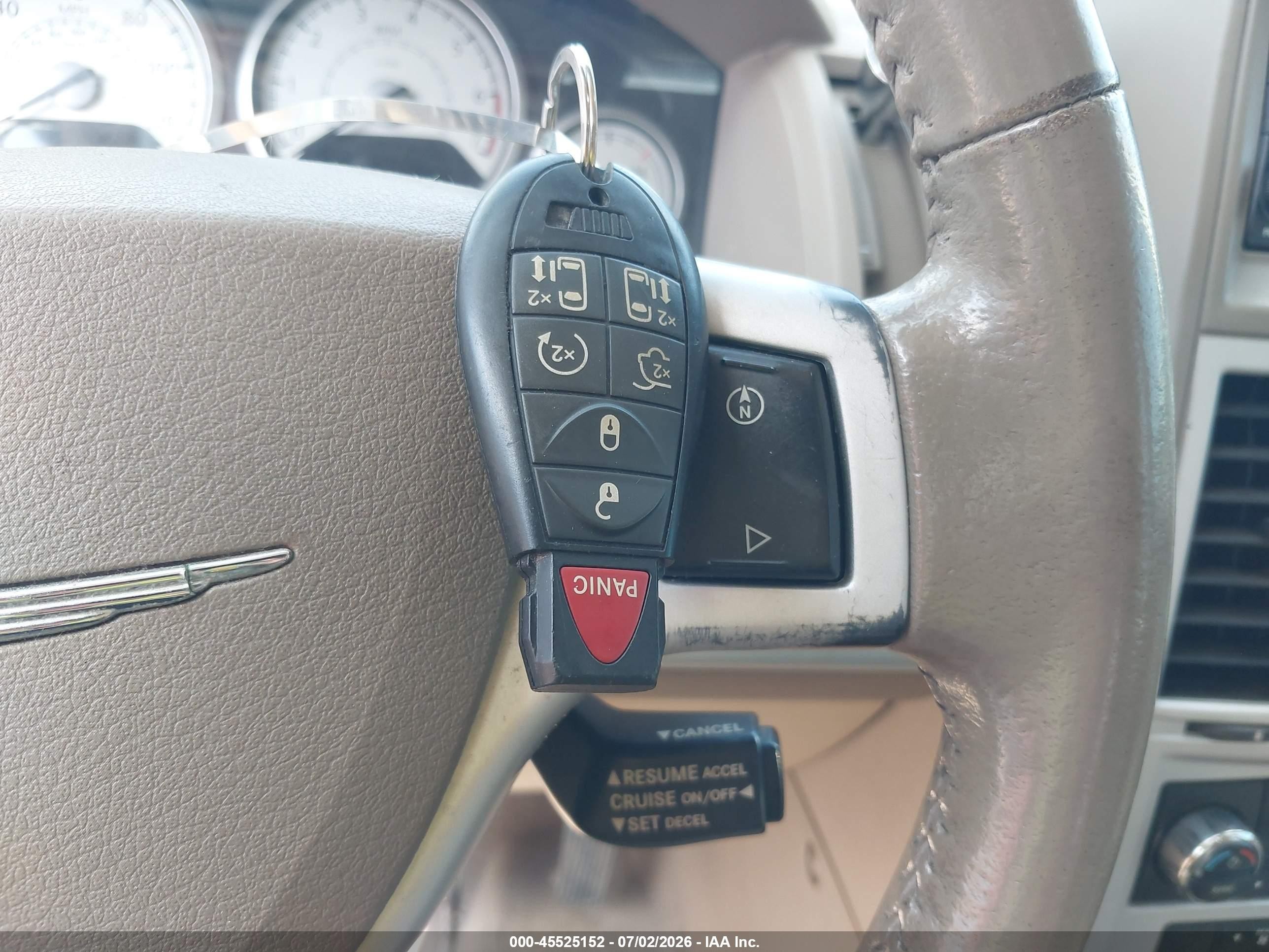 2010 Chrysler Town & Country Limited Blue vin: 2A4RR6DX6AR215455