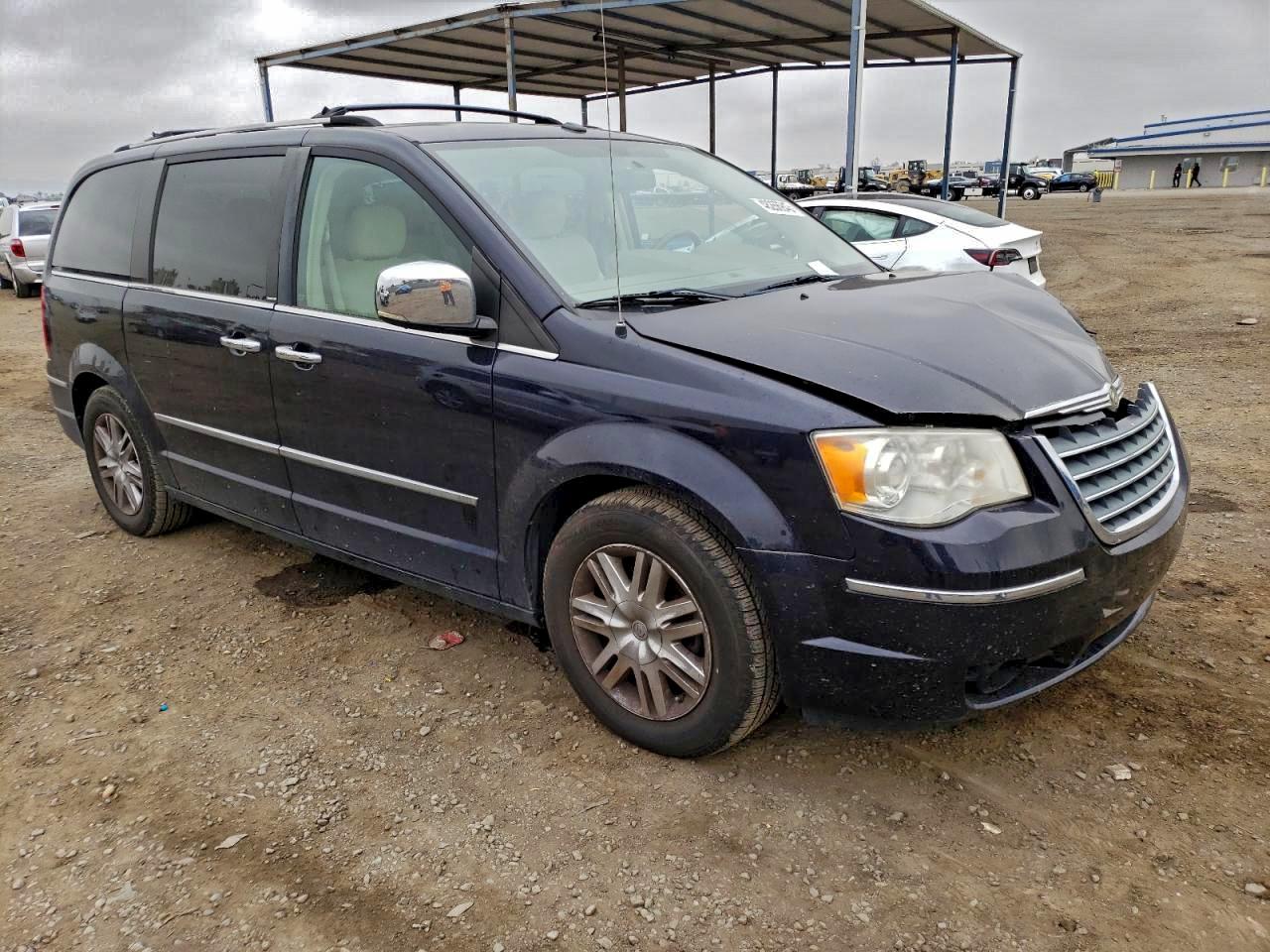 2010 Chrysler Town & Country Limited Black vin: 2A4RR6DX8AR142086
