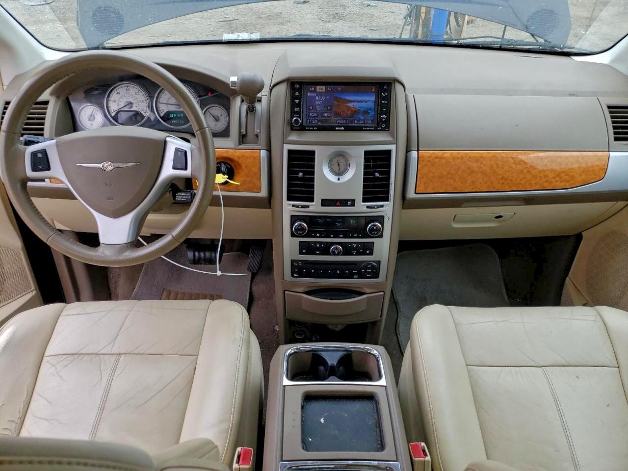 2010 Chrysler Town & Country Limited Black vin: 2A4RR6DX8AR142086