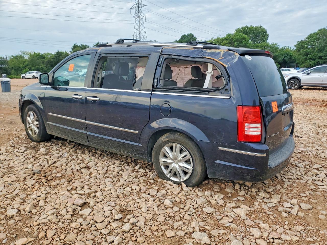 2010 Chrysler Town & Country Limited Black vin: 2A4RR7DX7AR403942