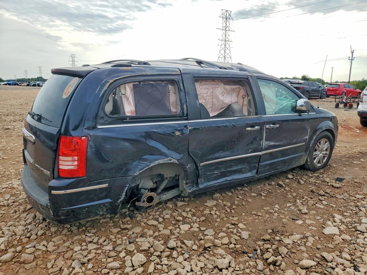 2010 Chrysler Town & Country Limited Black vin: 2A4RR7DX7AR403942