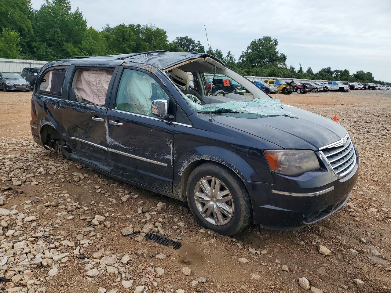 2010 Chrysler Town & Country Limited Black vin: 2A4RR7DX7AR403942