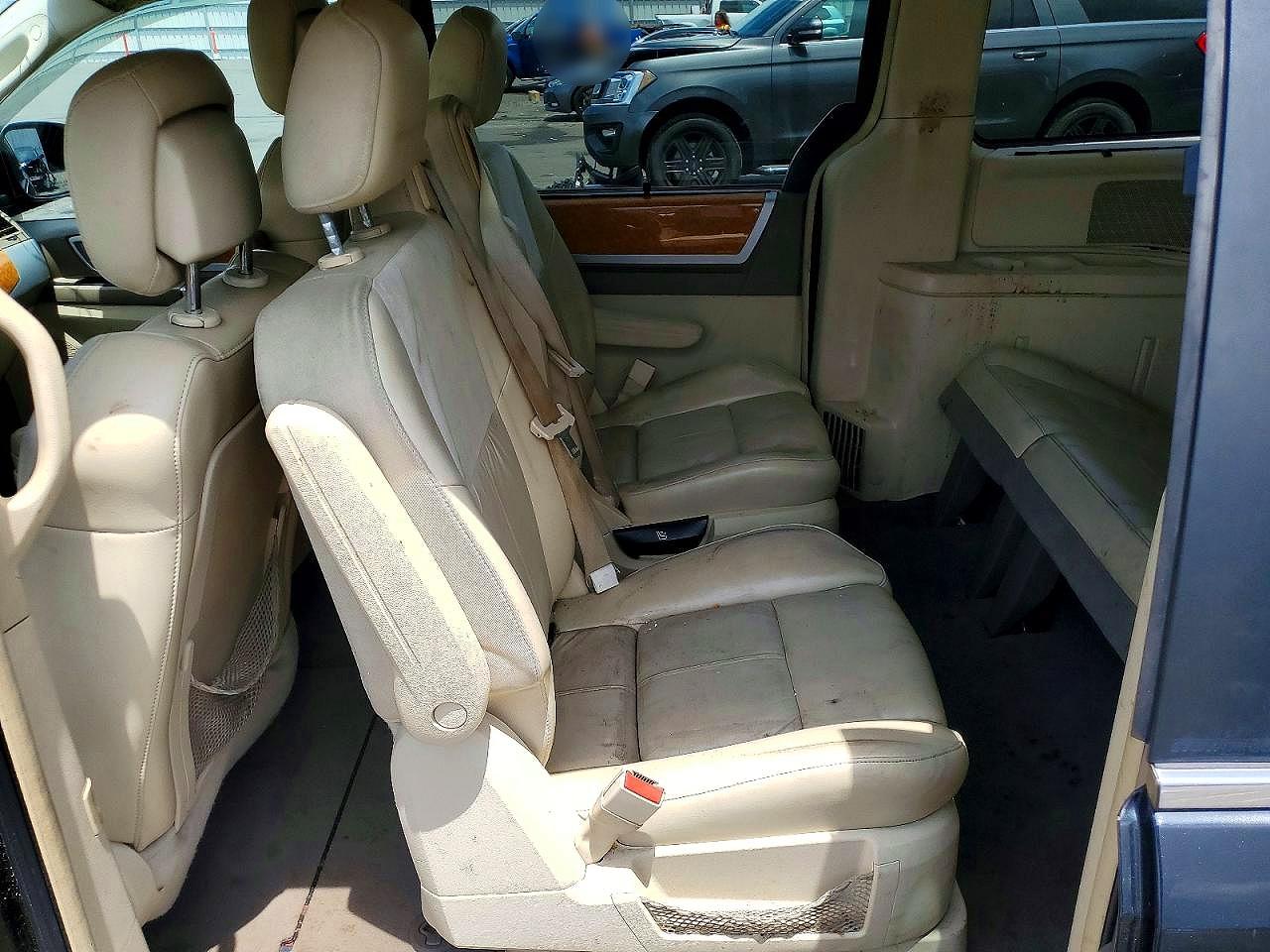 2010 Chrysler Town & Country Limited Black vin: 2A4RR7DX7AR458424