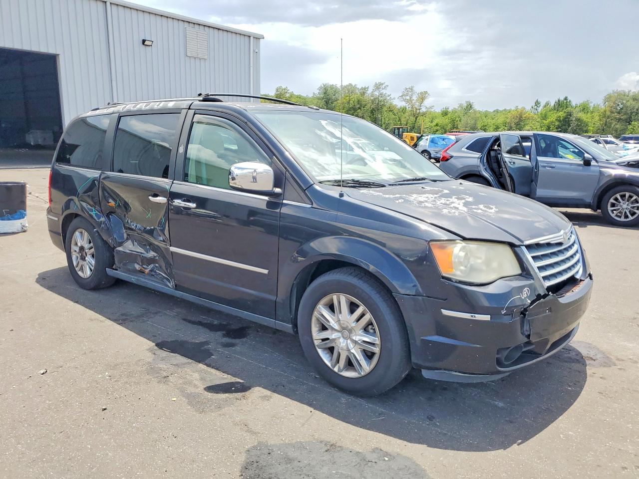2010 Chrysler Town & Country Limited Black vin: 2A4RR7DX7AR458424