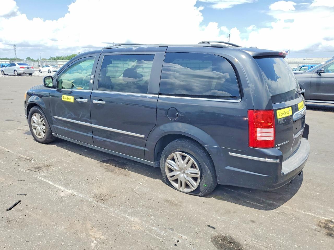 2010 Chrysler Town & Country Limited Black vin: 2A4RR7DX7AR458424