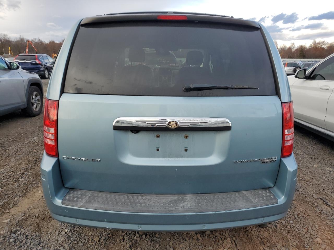2010 Chrysler Town & Country Touring Plus Синий vin: 2A4RR8D17AR415803