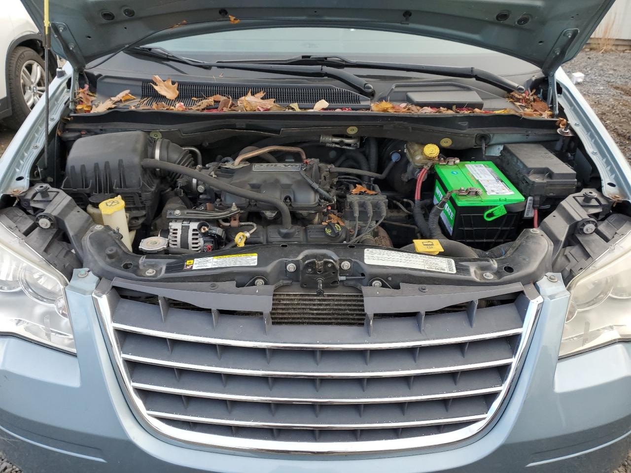 2010 Chrysler Town & Country Touring Plus Синий vin: 2A4RR8D17AR415803