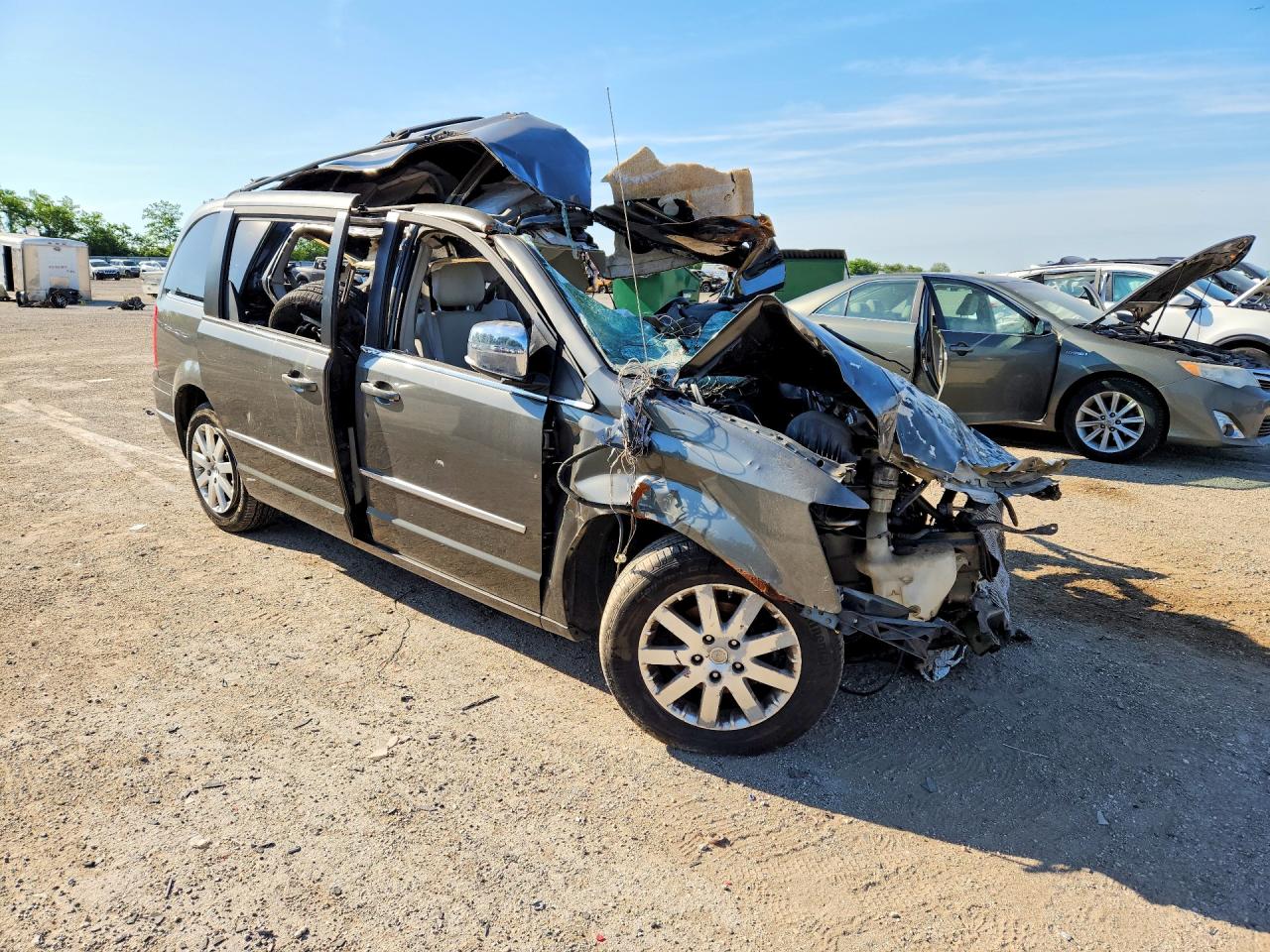 2010 Chrysler Town & Country Touring Plus Серый vin: 2A4RR8D19AR449175