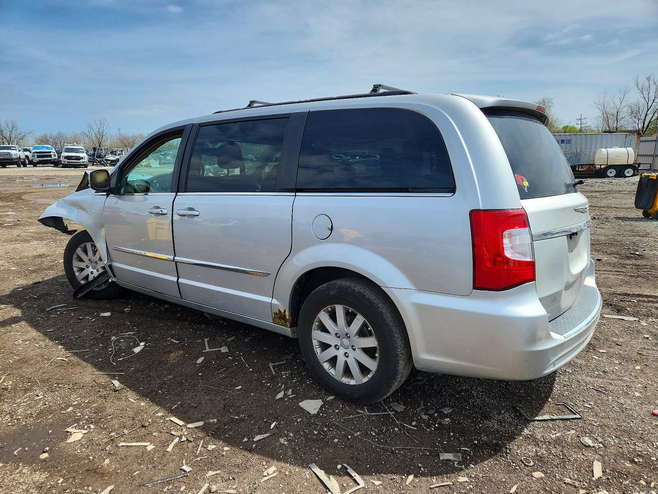 2011 Chrysler Town & Country Touring L Silver vin: 2A4RR8DG0BR713518