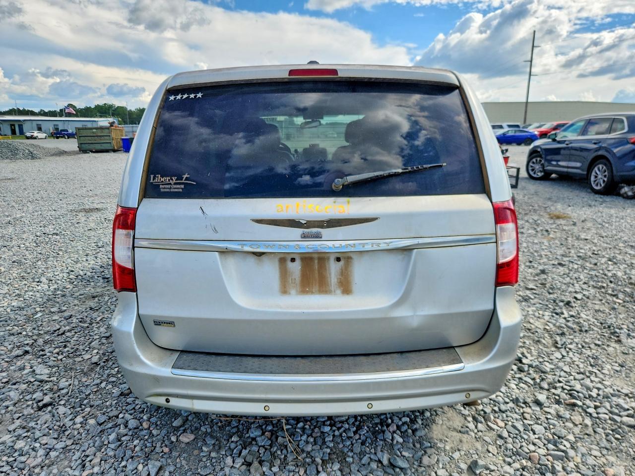 2011 Chrysler Town & Country Touring L Silver vin: 2A4RR8DG2BR734466