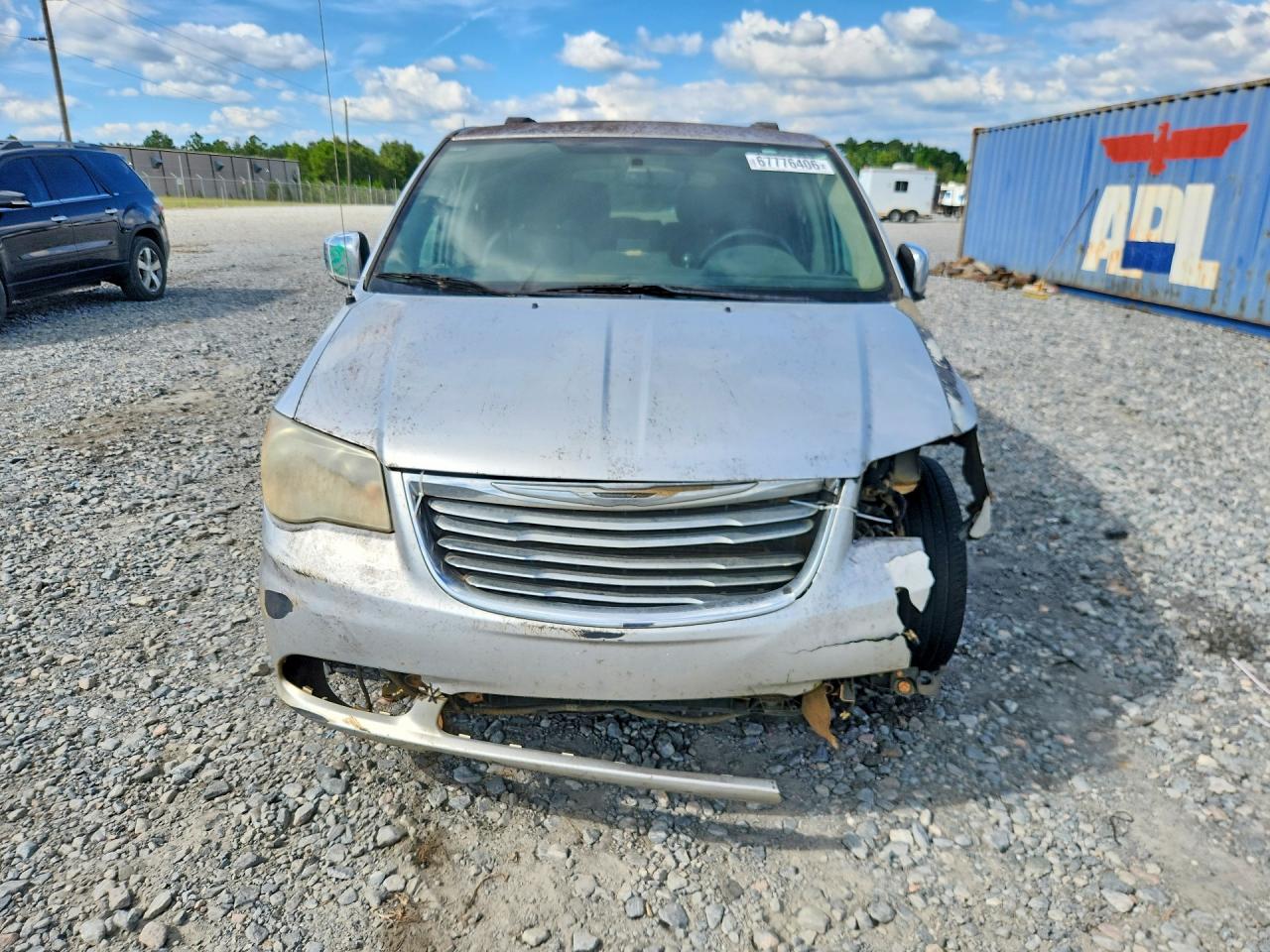 2011 Chrysler Town & Country Touring L Silver vin: 2A4RR8DG2BR734466
