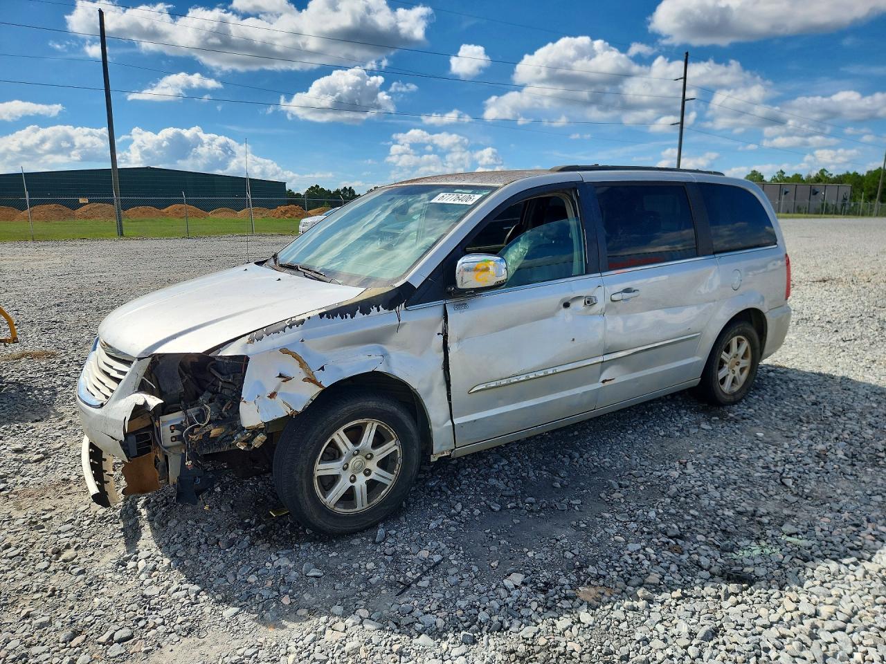 2011 Chrysler Town & Country Touring L Серебряный vin: 2A4RR8DG2BR734466