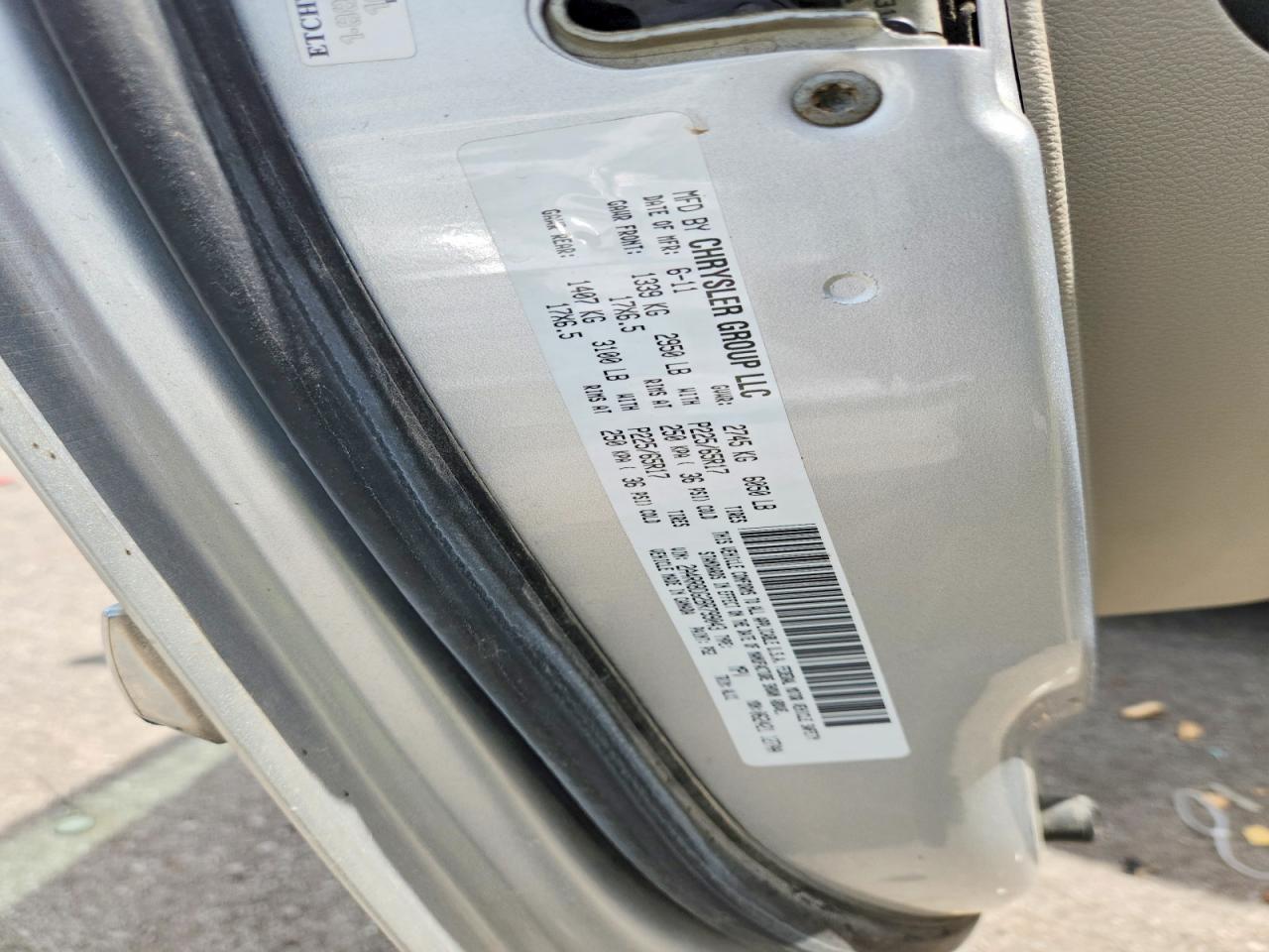 2011 Chrysler Town & Country Touring L Gray vin: 2A4RR8DG2BR799043
