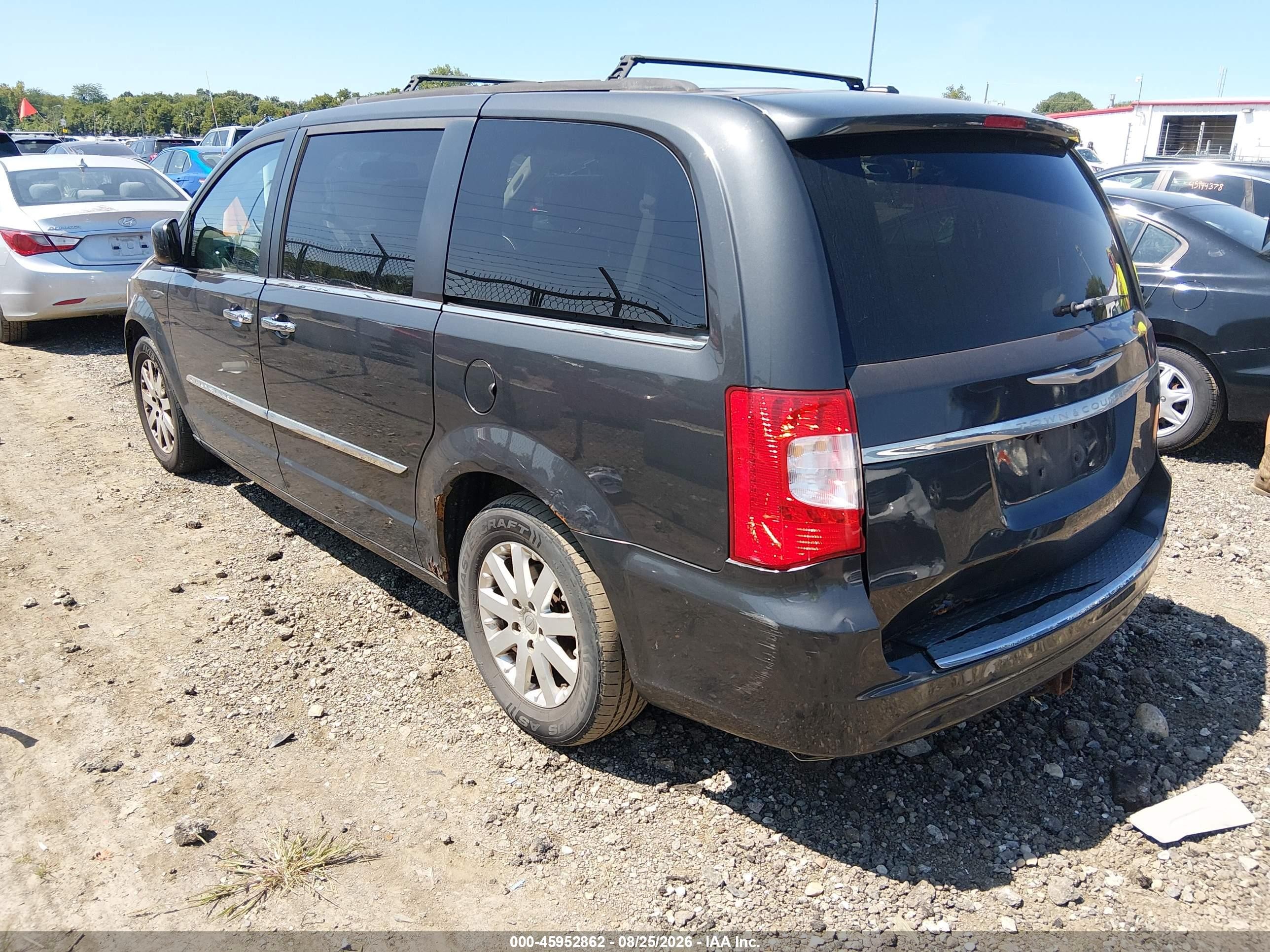 2011 Chrysler Town & Country Touring-l Gray vin: 2A4RR8DG3BR617172