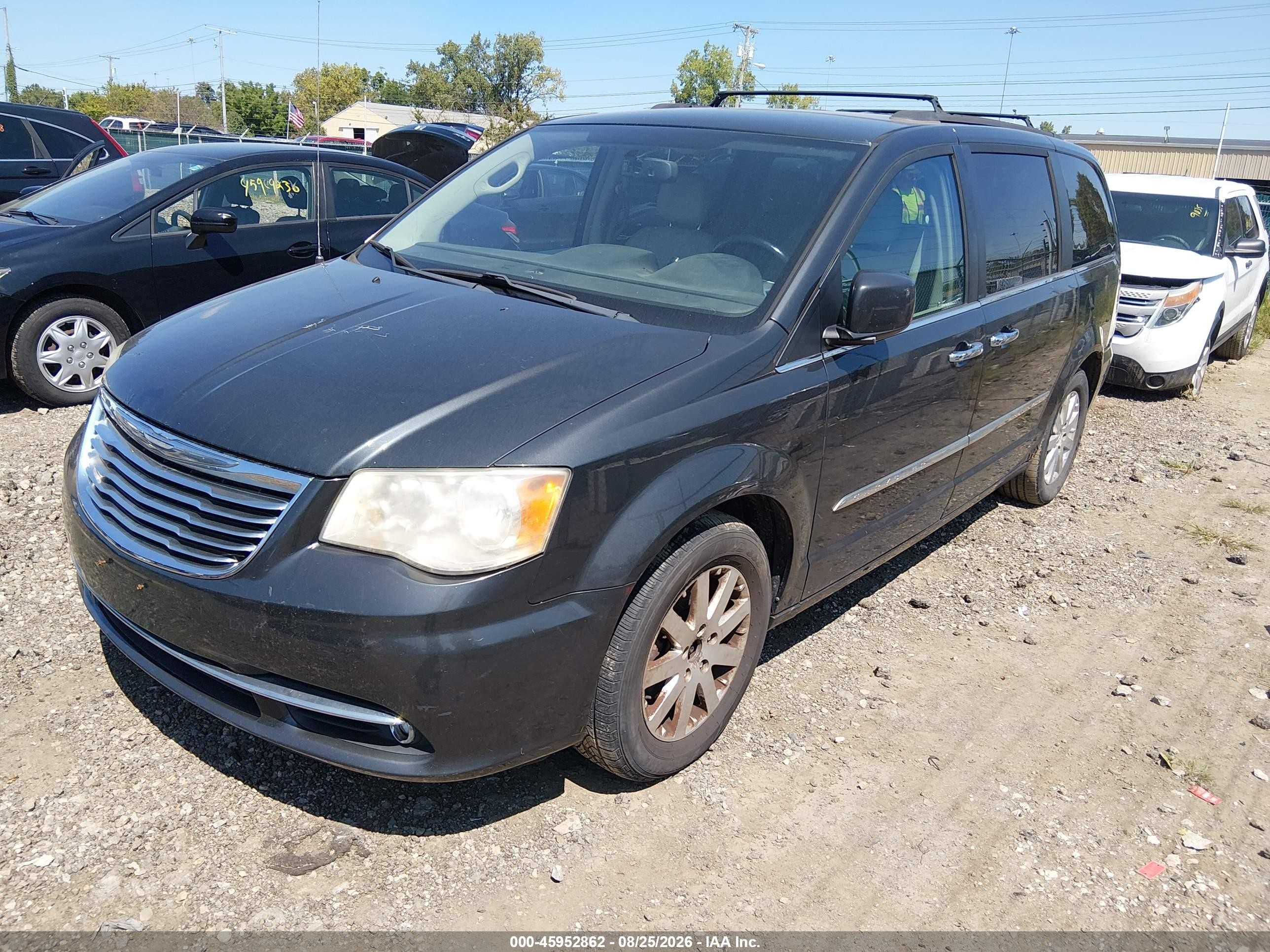 2011 Chrysler Town & Country Touring-l Gray vin: 2A4RR8DG3BR617172