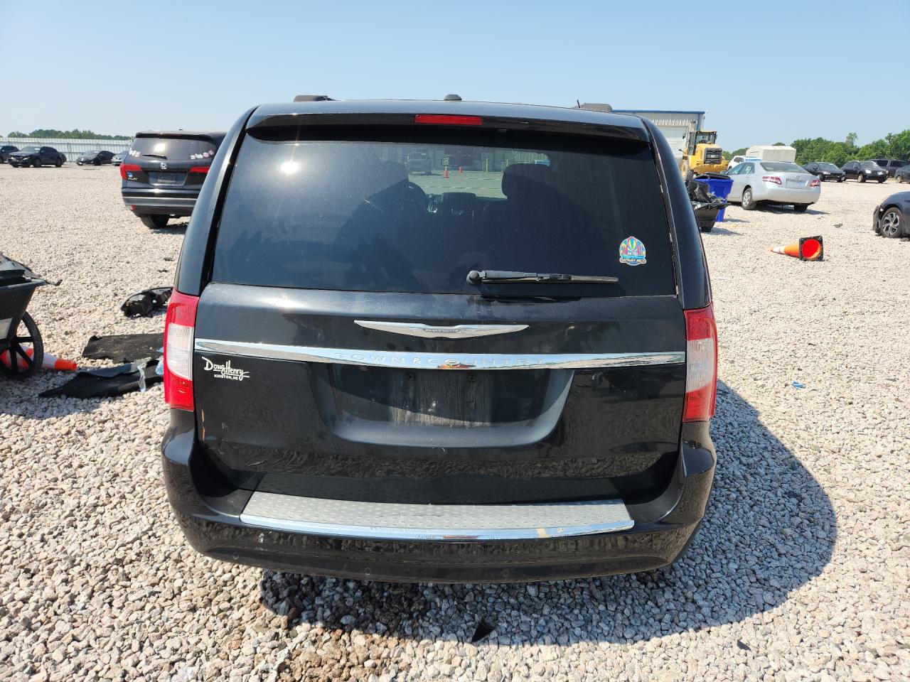 2011 Chrysler Town & Country Touring L Black vin: 2A4RR8DG3BR617687