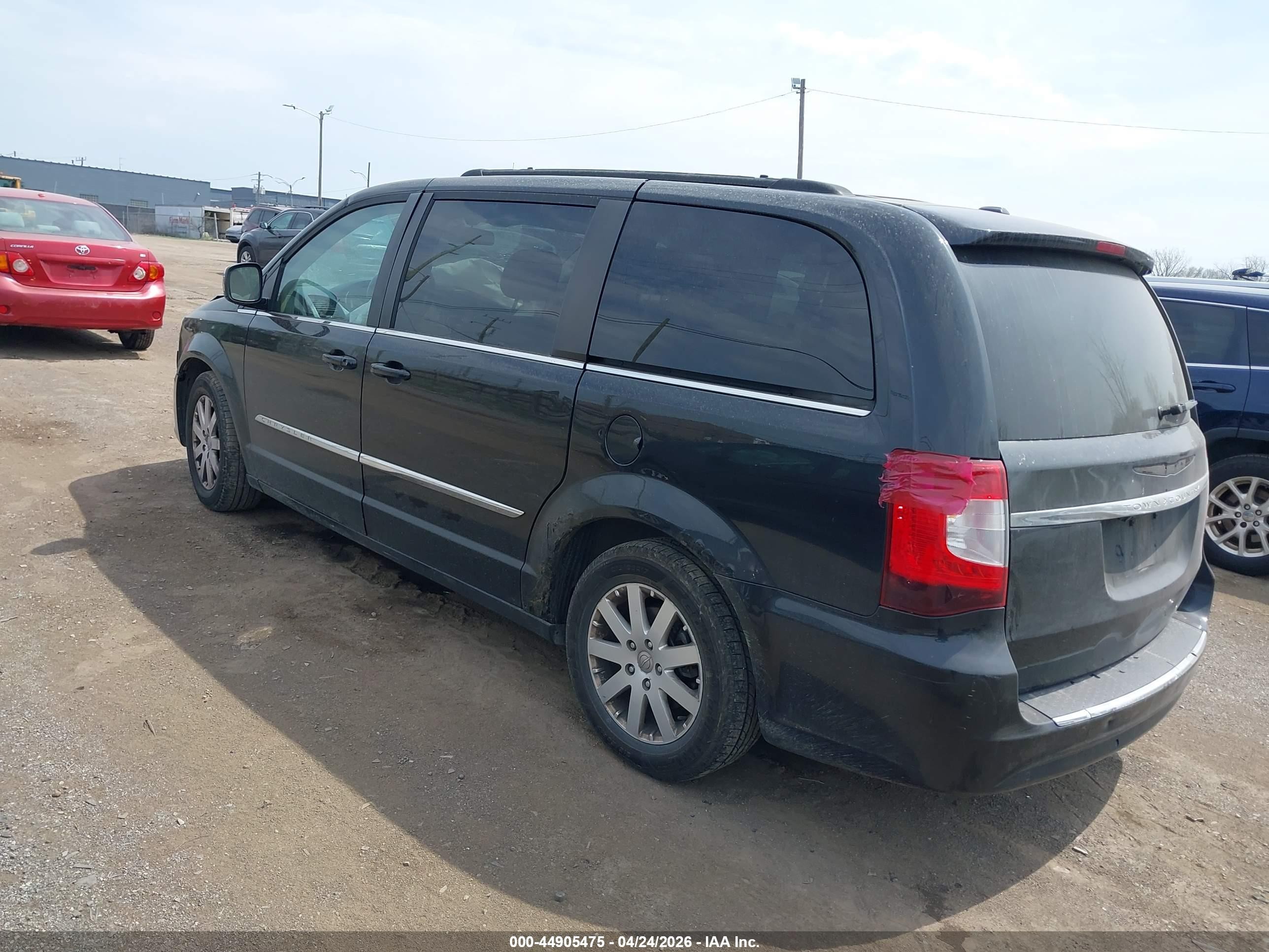 2011 Chrysler Town & Country Touring-l Black vin: 2A4RR8DG4BR630755
