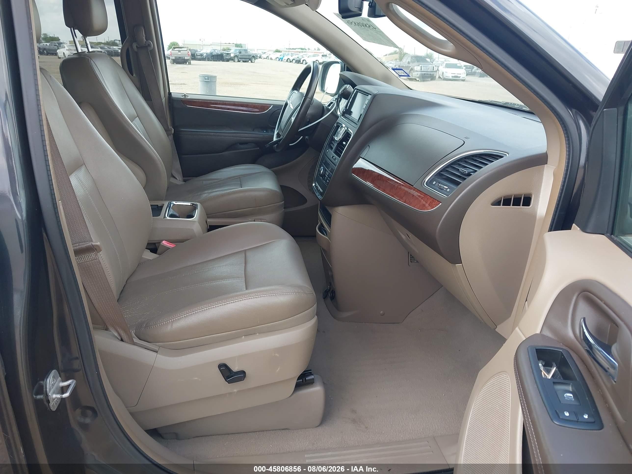 2011 Chrysler Town & Country Touring-l Gray vin: 2A4RR8DG5BR713093