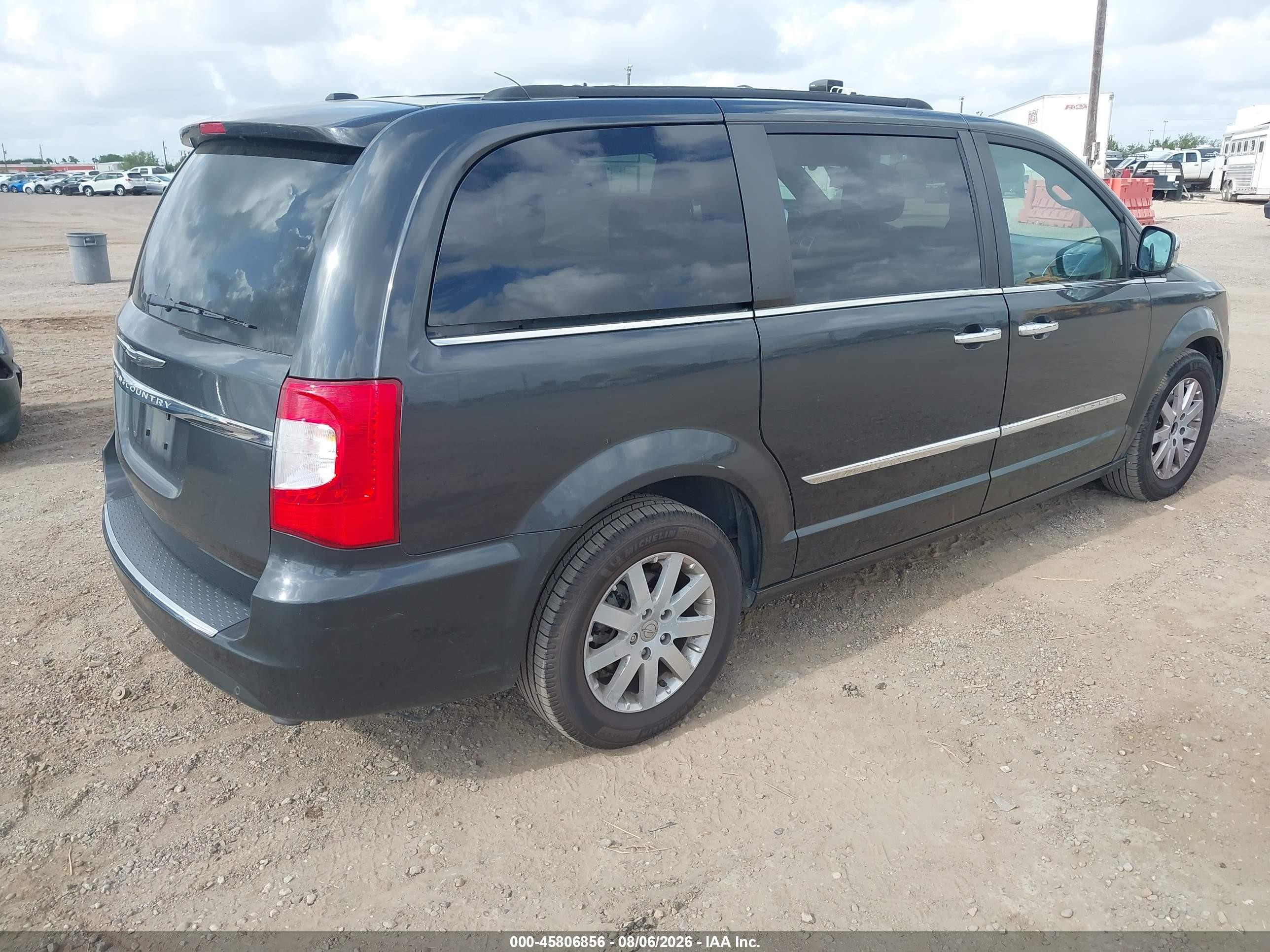2011 Chrysler Town & Country Touring-l Gray vin: 2A4RR8DG5BR713093