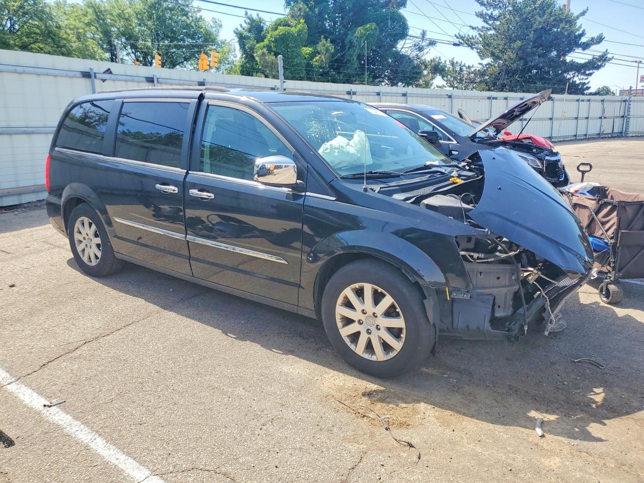 2011 Chrysler Town & Country Touring L Black vin: 2A4RR8DG6BR676457