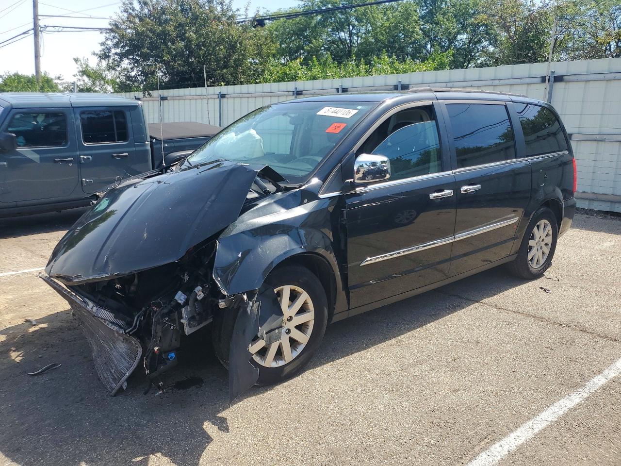 2011 Chrysler Town & Country Touring L Black vin: 2A4RR8DG6BR676457