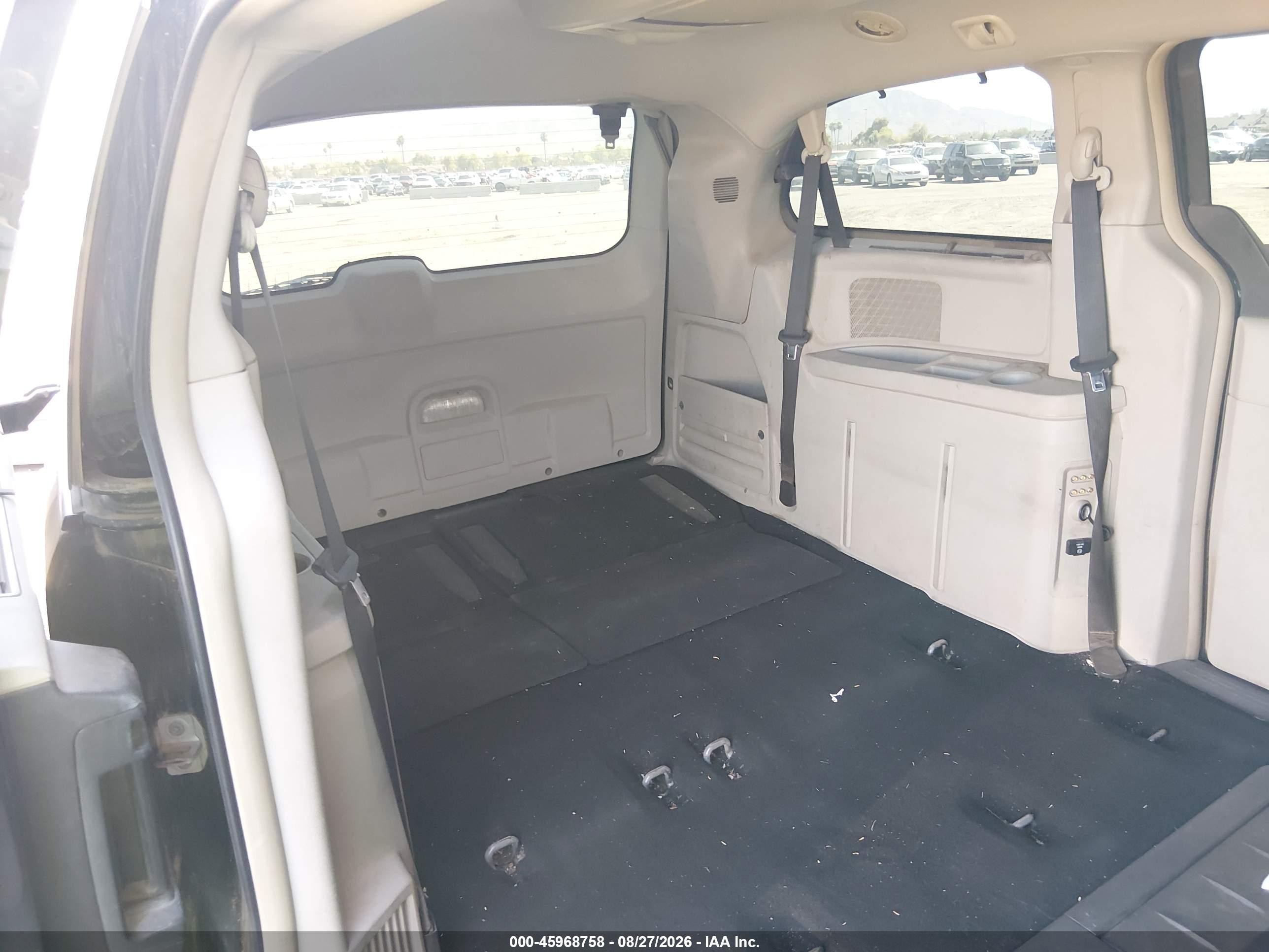 2011 Chrysler Town & Country Touring-l Black vin: 2A4RR8DG8BR714271
