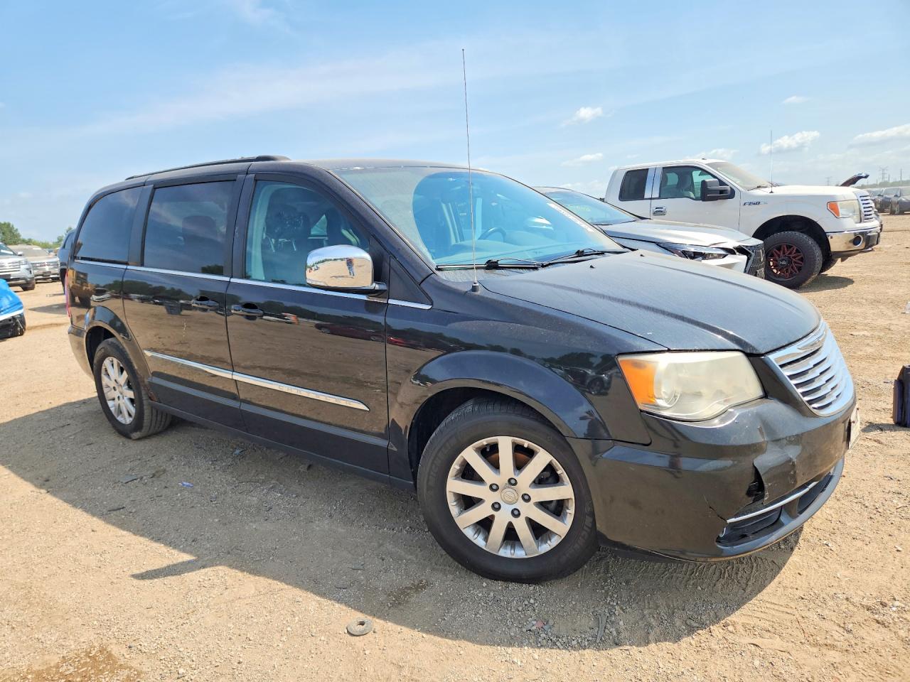 2011 Chrysler Town & Country Touring L Black vin: 2A4RR8DG8BR716554