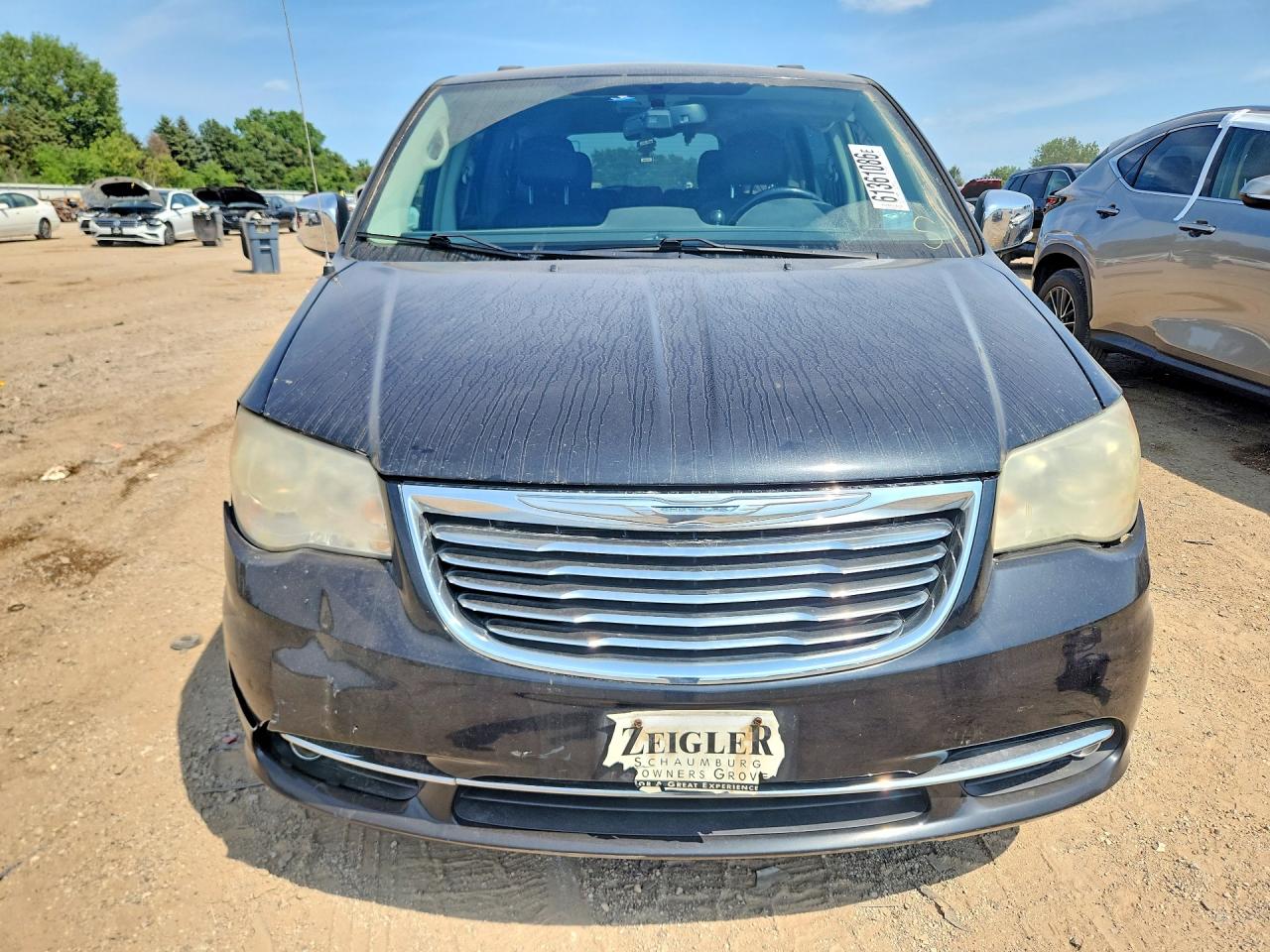 2011 Chrysler Town & Country Touring L Black vin: 2A4RR8DG8BR716554
