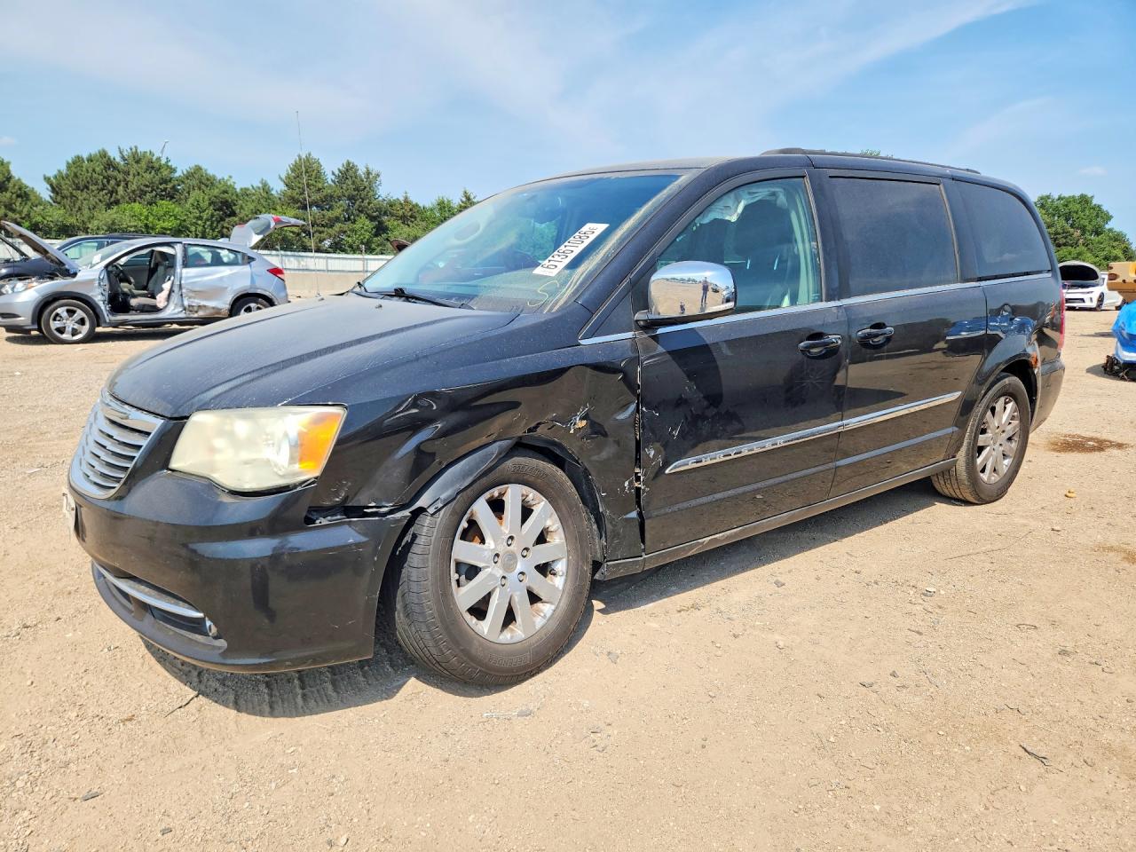 2011 Chrysler Town & Country Touring L Black vin: 2A4RR8DG8BR716554