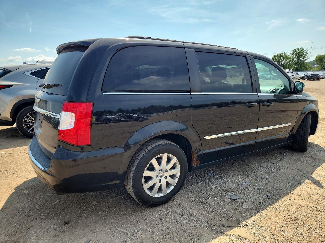 2011 Chrysler Town & Country Touring L Black vin: 2A4RR8DG8BR716554