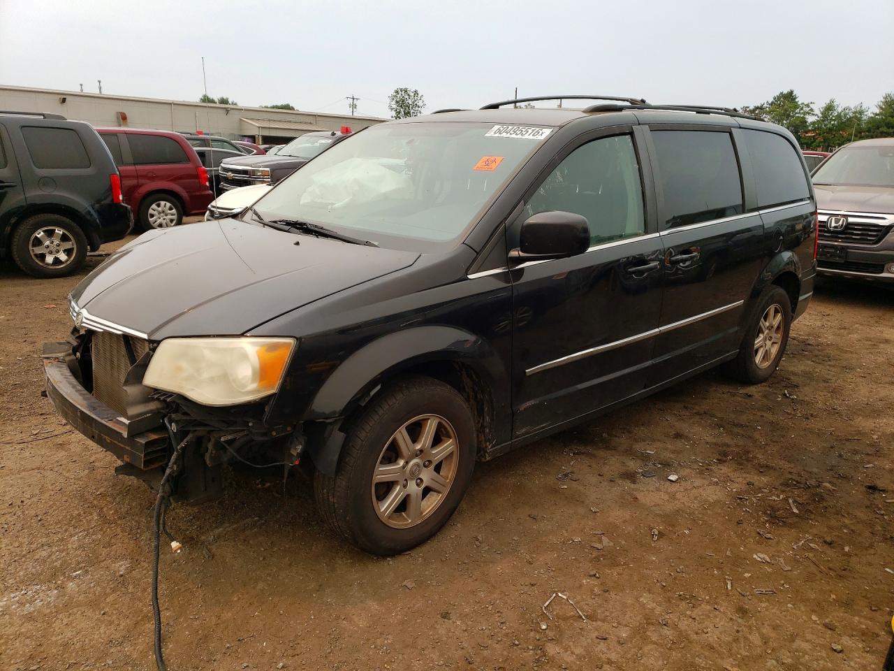 2010 Chrysler Town & Country Touring Plus Black vin: 2A4RR8DX1AR334218