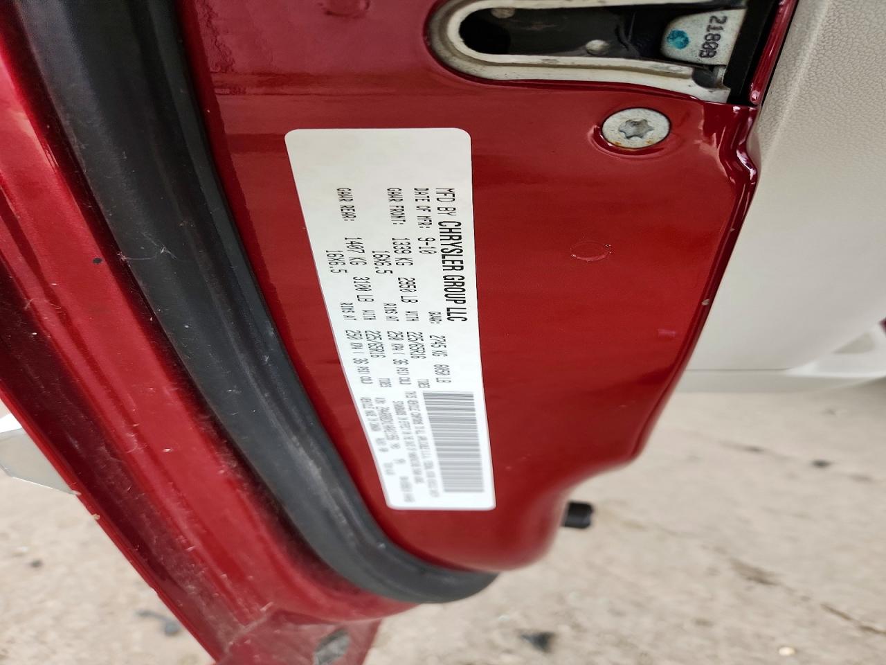2010 Chrysler Town & Country Touring Plus Burgundy vin: 2A4RR8DX1AR421956