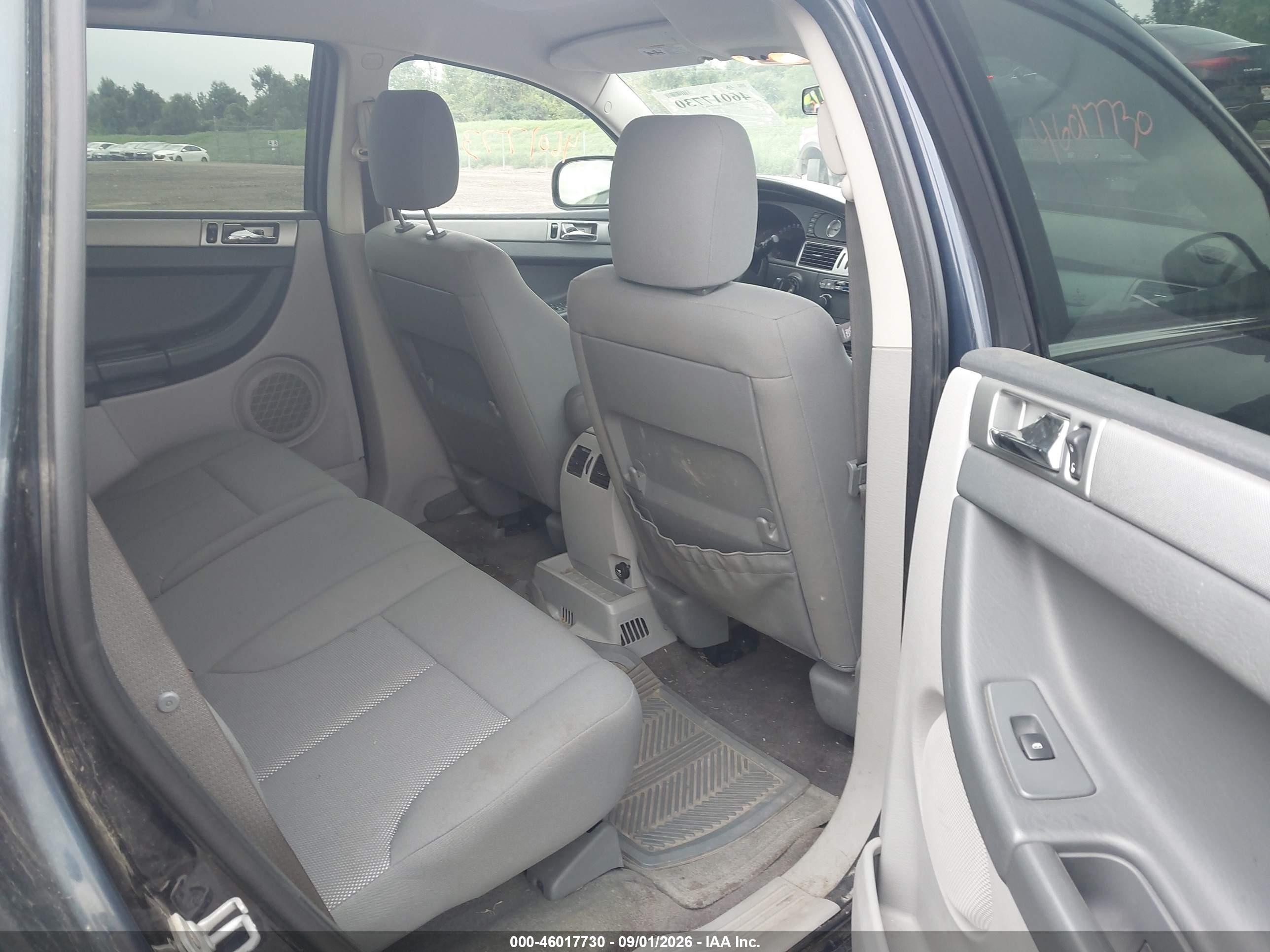 2008 Chrysler Pacifica Lx Dark Blue vin: 2A8GF48X58R634503