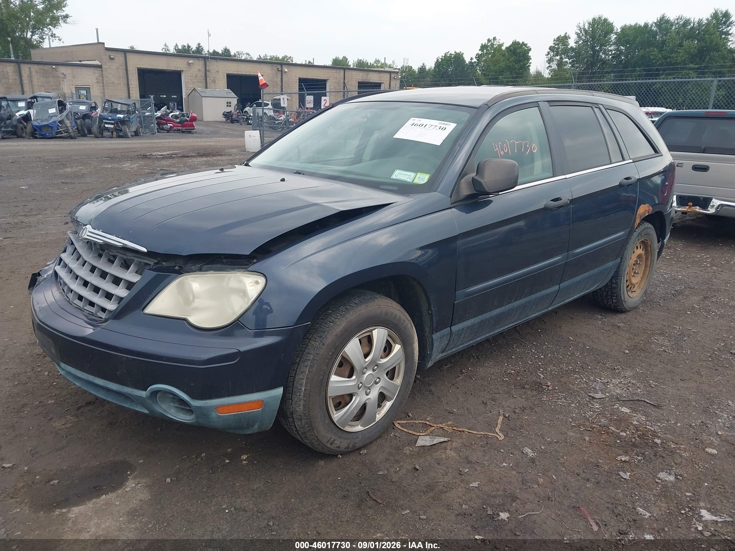 2008 Chrysler Pacifica Lx Dark Blue vin: 2A8GF48X58R634503