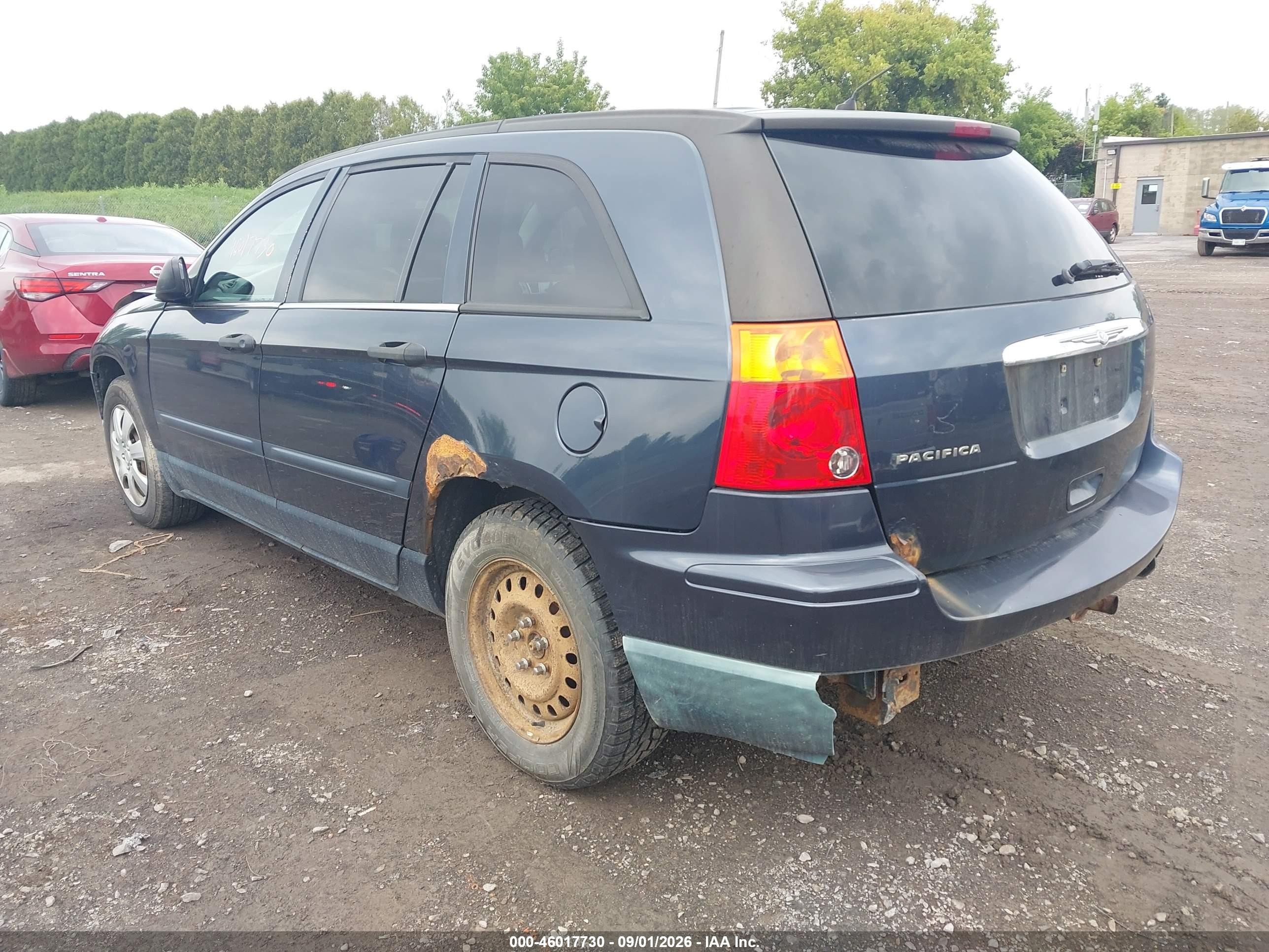 2008 Chrysler Pacifica Lx Dark Blue vin: 2A8GF48X58R634503