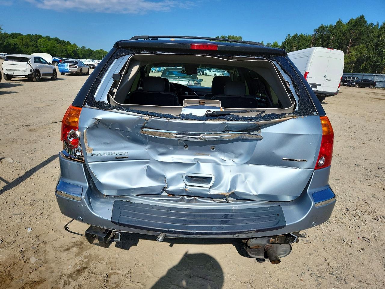 2006 Chrysler Pacifica Touring Blue vin: 2A8GF68416R641107