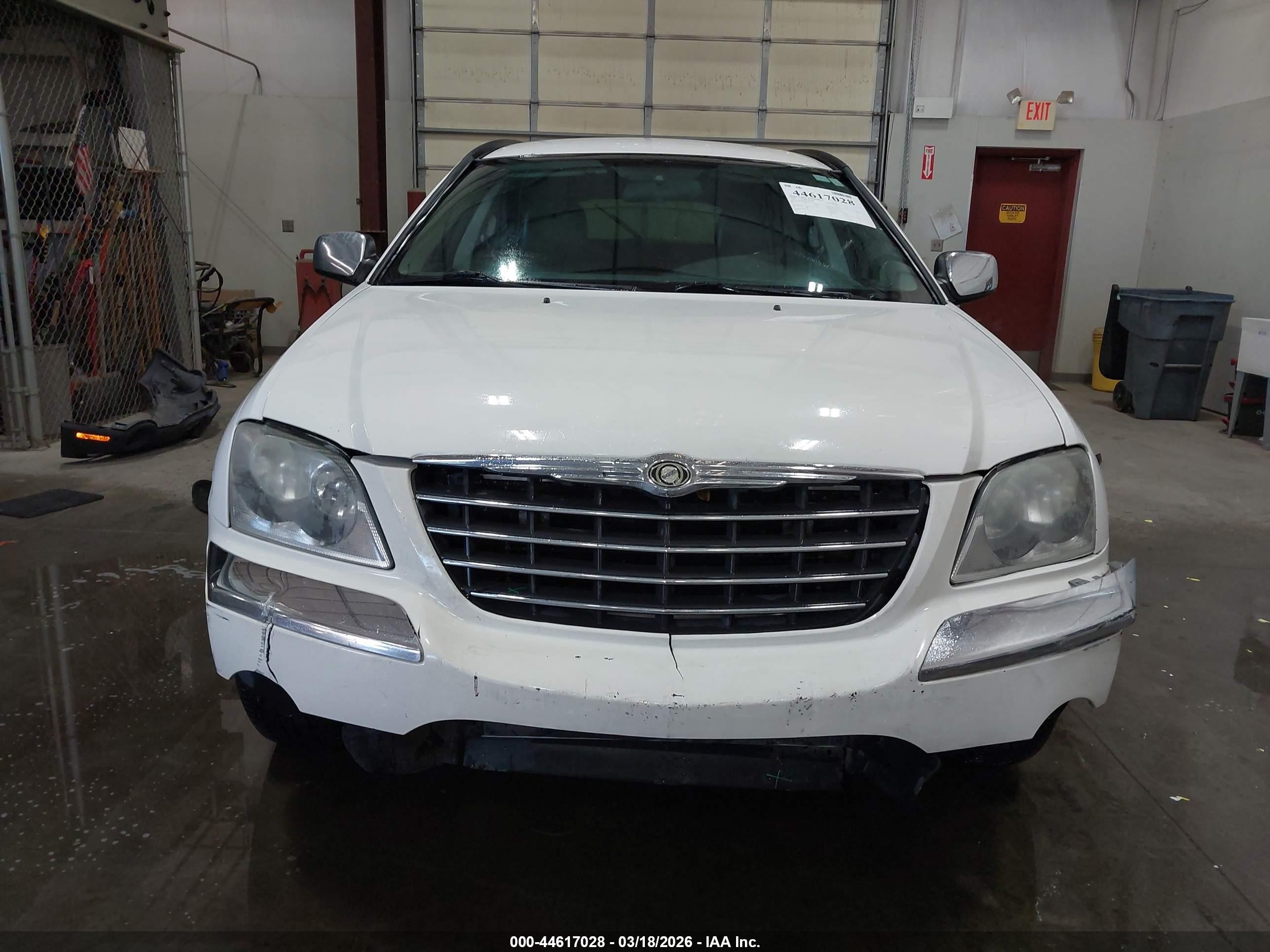 2006 Chrysler Pacifica Touring White vin: 2A8GF68486R824357