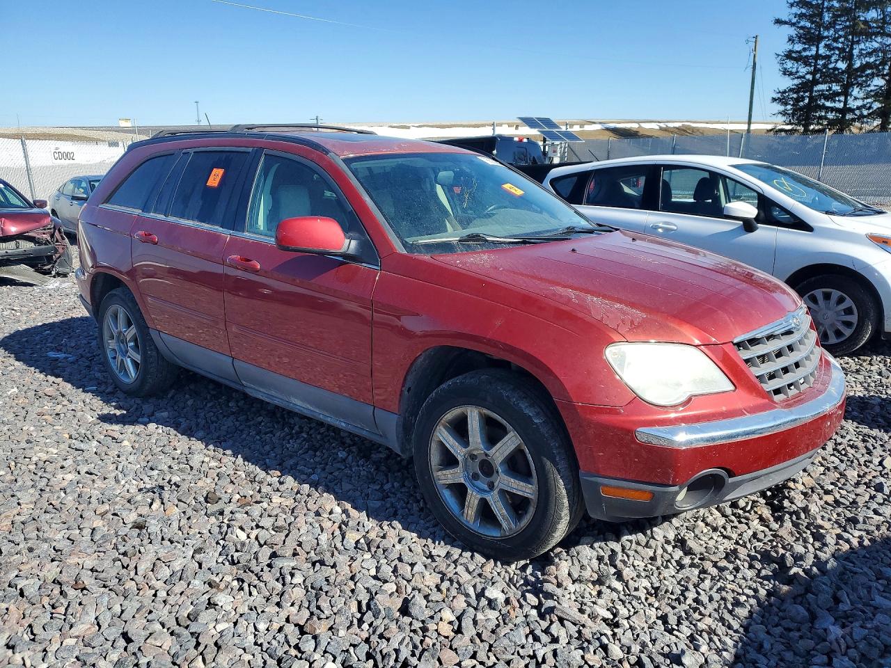 2007 Chrysler Pacifica Touring Red vin: 2A8GF68X07R307971