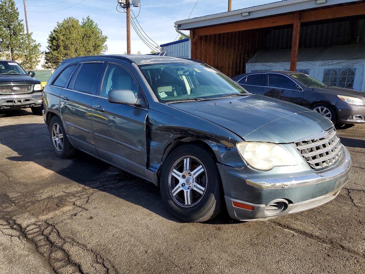 2007 Chrysler Pacifica Touring Green vin: 2A8GF68X37R253209