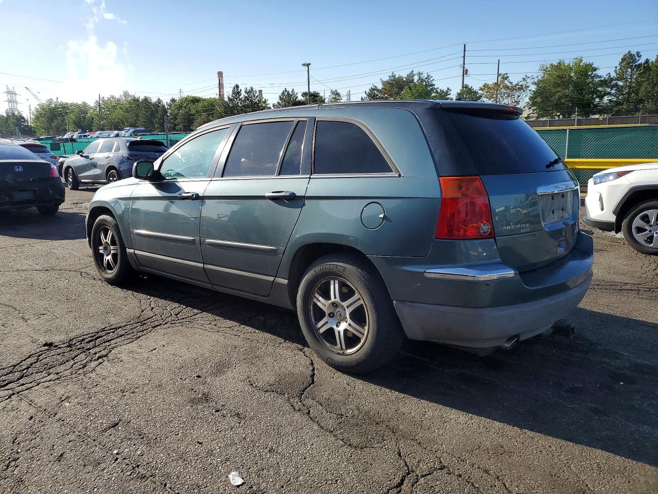 2007 Chrysler Pacifica Touring Green vin: 2A8GF68X37R253209