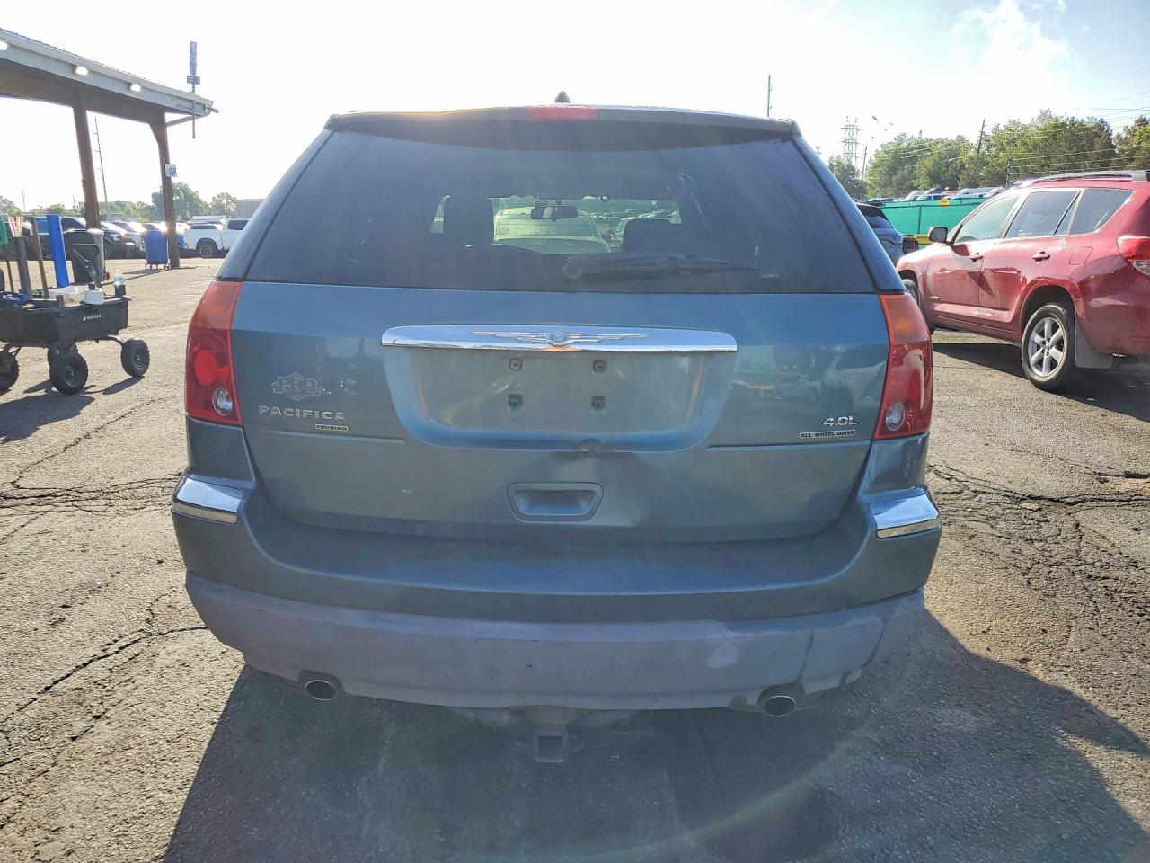 2007 Chrysler Pacifica Touring Green vin: 2A8GF68X37R253209