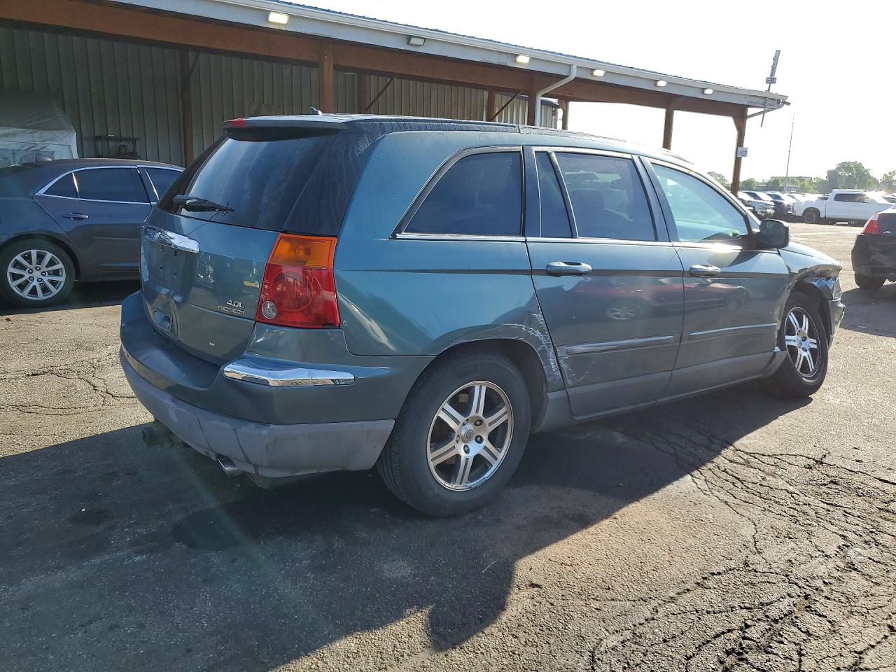2007 Chrysler Pacifica Touring Green vin: 2A8GF68X37R253209