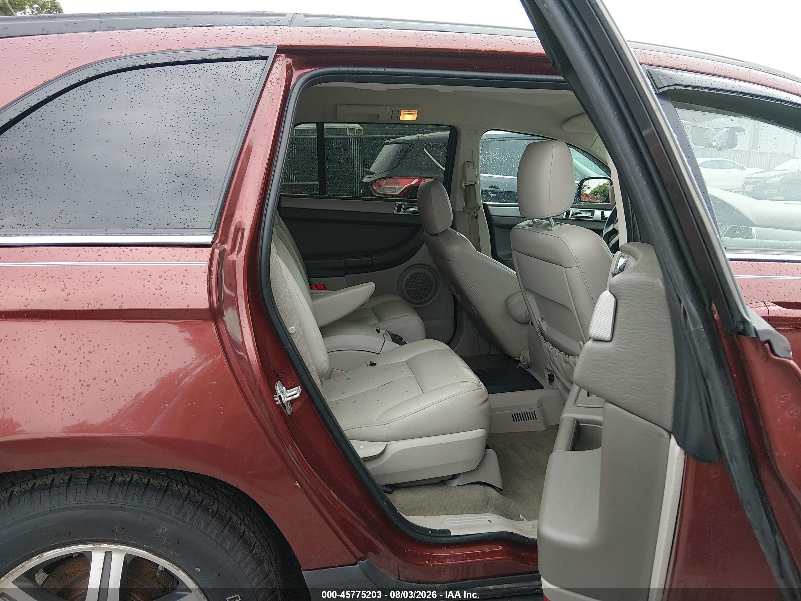 2007 Chrysler Pacifica Touring Красный vin: 2A8GF68X37R333982